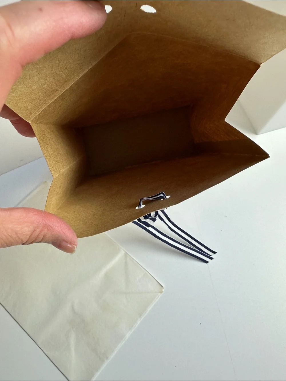 Polo Ralph Lauren Store Small Gift Bags Tissue with Ribbon Closure 5x7 Set Of 4